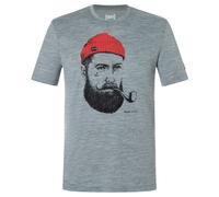 super.natural - Sailor Tee - Merino shirt size L, grey