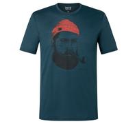 super.natural - Sailor Tee - Merino shirt size XL, blue