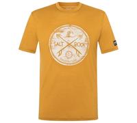 Super.natural Salt & Rock Regular Fit Short Sleeve T-shirt Yellow L Man