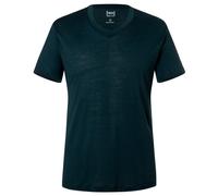 super.natural - Sierra 140 V Neck - T-shirt size XL, black/blue