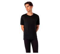 Super.natural Sierra140 V Neck Short Sleeve T-shirt Black S Man