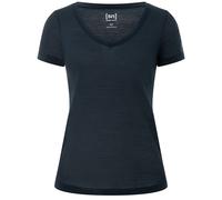 Super.natural Sierra140 V Neck Short Sleeve T-shirt Blue M Women