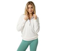 Super.natural Snw025450 Half Zip Sweatshirt White XS Woman