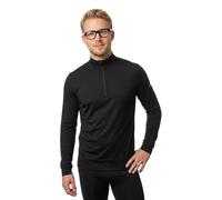 Long-sleeved base layer 1/4 zip super.natural Tundra175 Noir 3XL