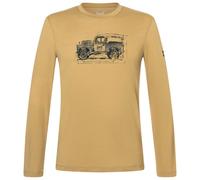super.natural - Willi L/S - Merino shirt size XXL, sand