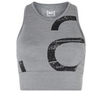 Super.natural Capital Logo Sports Top Grey L Woman