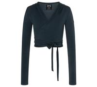 super.natural - Women's Cosy Wrap Around - Longsleeve size L, blue