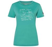 Super.natural Cote D´azur Slim Fit Short Sleeve T-shirt Green L Woman