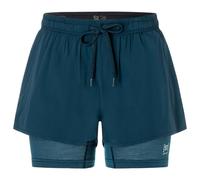 Women's double-layer shorts super.natural Bleu M
