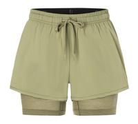 super.natural - Women's Double Layer Shorts - Shorts size XL, olive