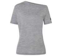 super.natural - Women's Drop Shoulder Tee - Merino shirt size S, grey