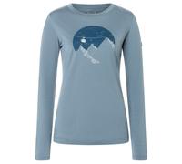 super.natural - Women's Gondola L/S - Longsleeve size XS, turquoise