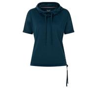 super.natural - Women's JustShort Hoodie - Merino shirt size XS, blue