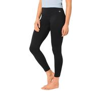super.natural Women's Long Functional Underwear, with Merino Wool, W Super Tights Jet Black