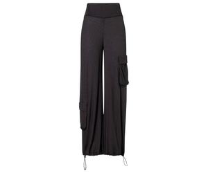super.natural - Women's Loose Air Cargo - Tracksuit trousers size L, black/grey