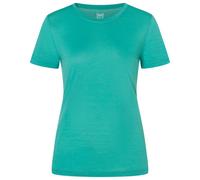 super.natural - Women's Midsummer Tee - Merino shirt size S, turquoise