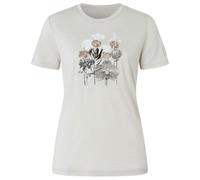 super.natural - Women's Orchid Bio Jersey Tee - Merino shirt size XS, white/ various