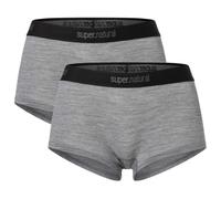 super.natural - Women's Tundra 175 Hipster 2 Pack - Briefs size XL, grey