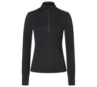 super.natural - Women's Tundra 175 Quarter Zip - Longsleeve size XS, black