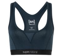 super.natural - Women's Tundra 220 Semplice Bra - Sports bra size M, blue
