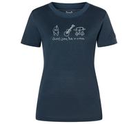 Super.natural Van Life Bio J Regular Fit Short Sleeve T-shirt Blue S Woman