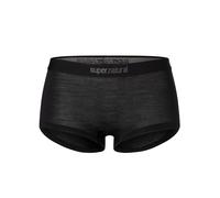 super.natural Women's W Tundra175 Boyfriend Hipster Panties, Jet Black, M
