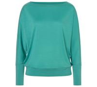 super.natural - Women's Womens Kula Top - Merino jumper size XL, turquoise