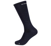 super.natural - Wool Guardians Longsocks 2-Pack - Merino socks size 42-45, blue