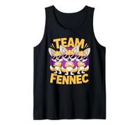 Super Nice Great Artistic Ears Lovely Retro Nocturnal Fennec Tank Top
