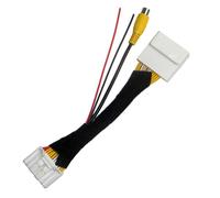 Super Night Vision For Mazda 2 3 6 For CX-5 For Demio For Axela For Roadster MX-5 For Miata 28 Pin Car RCA Video Reverse Camera Convert Cable Adapter Reversing Camera