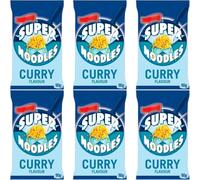 Super Noodles Curry Flavour, 90g, Pack of 6, Vegetarian Dried Noodles