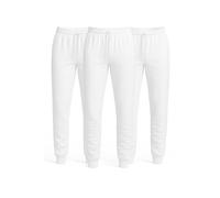 Super Nova Pack of 3/5 Men's Joggers - Comfortable, Stylish, and Versatile | The Ultimate Comfort & Style | Jogging Pants Mens Tracksuit | Casual Mens (UK, Alpha, L, Regular, Regular, 3, WHITE)