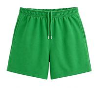 Super Nova Women’s Basic Fleece Shorts - Premium Cotton Blend Jogger Shorts, Regular Fit, Soft & Comfortable Casual Shorts for Women (UK, Alpha, M, Regular, Regular, 1, Bright Green)