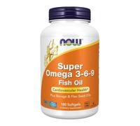 Super Omega 3-6-9 180 Sgels 1200 mg by Now Foods
