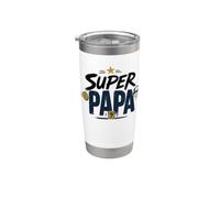 Super Papa - Funny Gaming Design for Dads Stainless Steel Insulated Tumbler