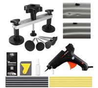 Super PDR Car Dent Puller Kit with Bridge Puller, Small Dent Extractor for Removing Automatic Dent, Small Bump, Door Shock and Damage Caused