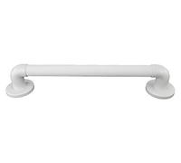 Super Plastic Fluted Grab Rail (White) - 46cm (18")