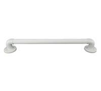 Super Plastic Fluted Grab Rail (White) - 61cm (24")