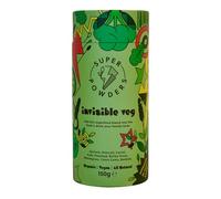 Super Powders - Invisible Veg - Blend of Natural Clean Greens Superfood Vegetables. Made for mixing into family meals for a Natural Healthy Boost. 50 servings. Recommended +3