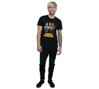 Super Power Wonder Woman Group Cotton T-Shirt DC Super Hero Girls Black L