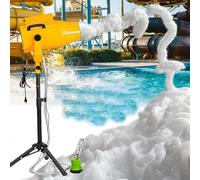 Super Powerful Foam Machine,Professional 1000w JET Outdoor Foam Maker With Adjustable Tripod & Water Pump, For Holiday/Birthday Celebrations(Yellow)