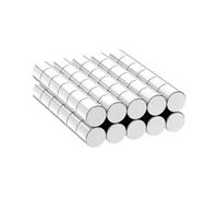 Super Powerful Mini Rare Earth Magnets-N42,1/4" D x 1/4" H - 60 Pack, Heavy Duty Small Strong Neodymium Disc Magnet for Fridge, DIY, Building, Scientific, Craft, Office 0.25" Dia x 0.25" Thick Magnets