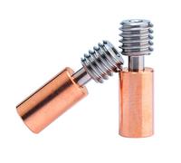 Super Print 2Pcs Ender 3 S1 Titanium Alloy Bi-metal Heatbreak,Compatible With Ender 3 V3 SE,Ender 3 S1,Ender3 S1 Pro, S1 Plus,CR10 Smart Pro,Sermoon V1 3D Printer Hotend.(2PCS)