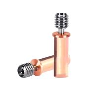 Super Print 2PCS Upgrade Kobra 2 BiMetal Heatbreak, Copper+Titanium Alloy All Metal Bi-Metal Heat Break for Kobra 2/Kobra 2 Max/Kobra 2 Neo/Kobra 2 Pro/Kobra 2 Plus 3D Printer Hotend.