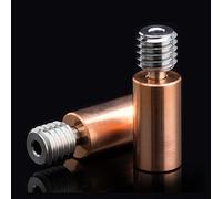 Super Print 2PCS Upgrade Sidewinder X1 Heatbreak,All Metal Titanium Alloy Bi-Metal,V6 Bimetal Heat break Smooth Version For Sidewinder X1 X2 Heatbreak,Kraken Chimera +,Cyclops Plus Muti Color Hotend.