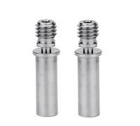 Super Print 2Pcs Vyper Heatbreak,Kobra 2 Heatbreak,Titanium Alloy,Smooth Heat Break For Kobra Max/Kobra 2/Neo/Kobra 2 Pro/Plus/Max/I3 Mega/Mega S/X/Pro/Vyper/Chiron Hotend