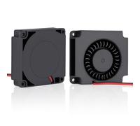 Super Print 4010 Blower Fan DC 24V,40mm x 40mm x 10mm Dual Ball Bearing Brushless 3D Printers Hotend Cooling Turbo Fans for Ender 3,Ender 3 V2,Pro,Ender 5 Series.(2PCS)