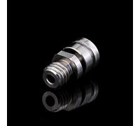 Super Print CR10 Titanium Alloy HeatBreak for All Metal Hotend Ender 3/Ender 3 V2 /Ender 5 /Pro CR-10/ CR10S/ CR-10S PRO.1.75MM Filament Smooth.(2PCS)