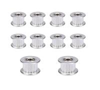 Super Print GT2 Idler Pulley 16 Teeth Bore 3mm for 3D Printer 6mm Width GT2 Timing Belt. (10pcs)