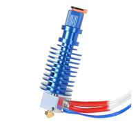 Super Print I3 Mega All Metal Hotend 12V 40W Kit,Upgrade Bi-Metal Heatbreak,Heater Block Aluminum,V6 Brass Nozzle 0.4mm for I3-Me-ga,Me-ga X,Me-ga S,Me-ga Pro,V5 Print Head Hotend.